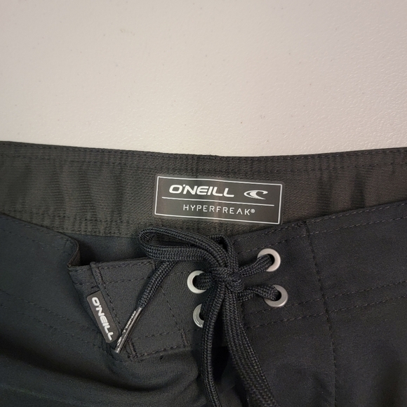 O'neill Hyperfreak S-Seam Below The Knee 21"  Boardshorts Stretch Size 40 Black - Picture 3 of 5